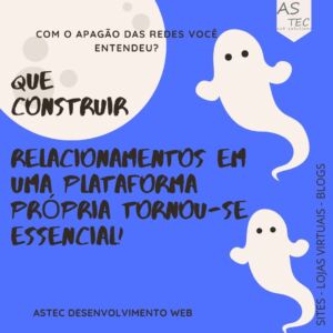 Com o apagão das redes Com o apagão das redes