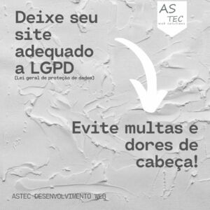 Deixe seu site adequado a LGPD